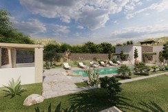Luxurious villa project for sale Ostuni, swimming pool