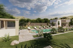 Luxurious villa project for sale Ostuni, swimming pool